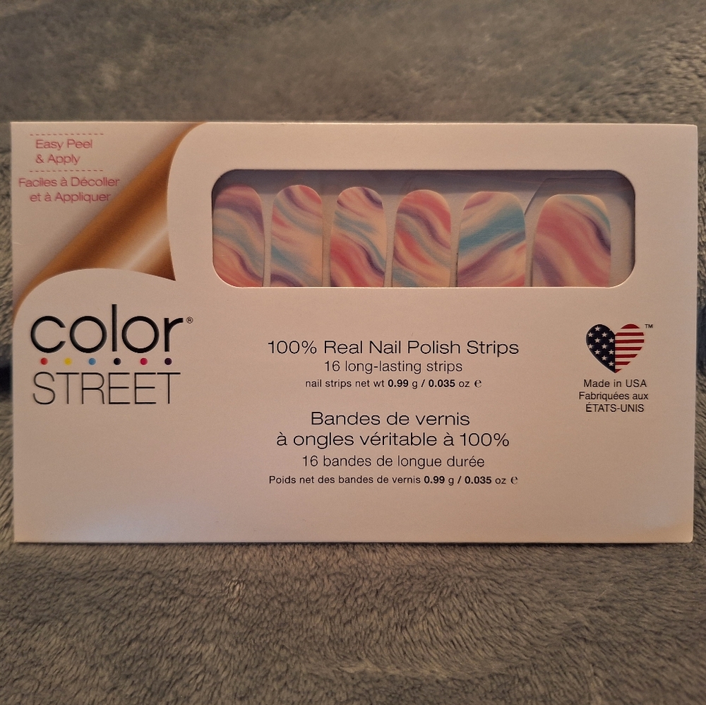 Color Street Cotton Candy Swirl NIB